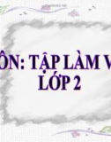 Bài giảng môn Tiếng Việt lớp 2 năm học 2020-2021 - Tuần 26: Tập làm văn Đáp lời đồng ý. Tả ngắn về biển (Trường Tiểu học Thạch Bàn B)