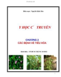 Y học cổ truyền: Chương 2 - Các bệnh về tiêu hóa - Nguyễn Khắc Bảo