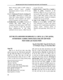 Giá trị của Adenosin Deaminase, IL-1 beta, IL-2, TNF-alpha, interferon-gamma trong dịch chọc dò góp phần phát hiện lao ngoài phổi