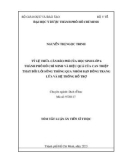 Tóm tắt Luận án Tiến sĩ Y học: Tỷ lệ thừa cân béo phì của học sinh lớp 6 thành phố hồ chí minh và hiệu quả của can thiệp thay đổi lối sống thông qua nhóm bạn đồng trang lứa và hệ thống hỗ trợ