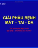 Bài giảng Giải phẫu bệnh măt - tai - da - ThS. BS. Huỳnh Ngọc Linh