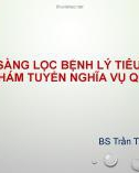 Khám sàng lọc bệnh lý tiêu hóa trong khám tuyển nghĩa vụ quân sự - BS. Trần Thị Thanh Vân