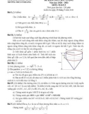 Đề thi khảo sát chất lượng môn Toán lớp 9 năm 2020-2021 có đáp án - Trường THCS Tô Hoàng