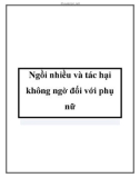 Ngồi nhiều và tác hại không ngờ đối với phụ nữ