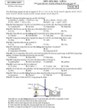 Đề khảo sát kiến thức THPT môn Hóa học 12 năm 2019 lần 1 - Sở GD&ĐT Vĩnh Phúc - Mã đề 404