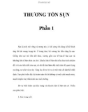 THƯƠNG TỔN SỤN - Phần 1