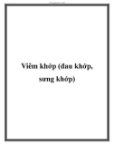 Viêm khớp (đau khớp, sưng khớp)