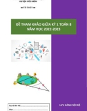 Đề tham khảo giữa kỳ 1 môn Toán lớp 8 năm 2022-2023 - Phòng GD&ĐT Hóc Môn