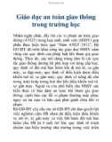 Giáo dục an toàn giao thông trong trường học