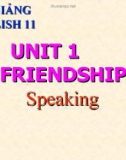 Bài giảng Tiếng Anh 11 Unit 1: Friendship