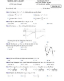 Đề thi thử THPT QG môn Toán năm 2022 có đáp án (Lần 1) - Trường Đại học Vinh (Mã đề 132)