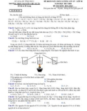 Đề thi KSCL lần 4 môn Hóa học lớp 10 năm 2018 - THPT Nguyễn Viết Xuân - Mã đề 301