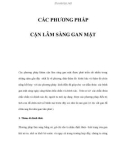 CÁC PHƯƠNG PHÁP CẬN LÂM SÀNG GAN MẬT