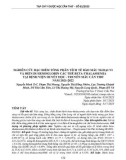 Nghiên cứu đặc điểm tổng phân tích tế bào máu ngoại vi và điện di hemoglobin các thể beta-thalassemia tại Bệnh viện Huyết học - Truyền máu Cần Thơ năm 2021 2022