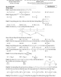 Đề thi chính thức kỳ thi trung học phổ thông quốc gia môn Toán năm 2018 (Mã đề thi 114)