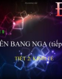 Bài giảng Địa lí lớp 11 - Bài 8: Liên Bang Nga (Tiết 2: Kinh tế)