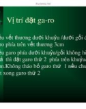 Kỹ thuật băng bó vết thương tại hiện trường (Phần 7)