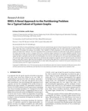 Báo cáo hóa học: Research Article RRES: A Novel Approach to the Partitioning Problem for a Typical Subset of System Graphs