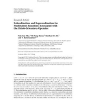 Báo cáo hóa học: Research Article Subordination and Superordination for Multivalent Functions Associated with the Dziok-Srivastava Operator