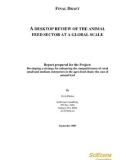 Báo cáo khoa học nông nghiệp Report prepared for the Project: Developing a strategy for enhancing the competitiveness of rural small and medium enterprises in the agro-food chain: the case of animal feed 