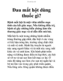 Đau mắt hột dùng thuốc gì?