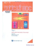 Dược lý học (Tập 1): Phần 1