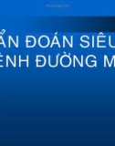 Bài giảng Chẩn đoán siêu âm bệnh đường mật