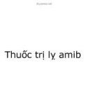 Bài giảng Thuốc trị lỵ amib