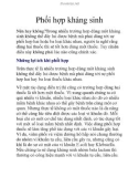 Phối hợp kháng sinh nên hay không?