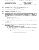 Đề thi giữa học kì 1 môn Toán lớp 11 năm 2023-2024 - Trường THPT Bùi Thị Xuân