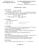 Đề thi chọn học sinh giỏi cấp huyện môn Toán 9 năm 2017-2018 có đáp án - Phòng GD&ĐT Quế Sơn (Vòng 1)