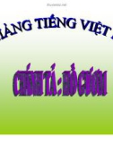 Bài giảng Tiếng Việt 1: Chính tả bài Hồ Gươm