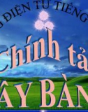 Bài giảng Tiếng Việt 1: Chính tả bài Cây bàng