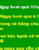 Bài giảng môn Tiếng Việt lớp 2 năm học 2020-2021 - Tuần 1: Chính tả Ngày hôm qua đâu rồi? (Trường Tiểu học Thạch Bàn B)