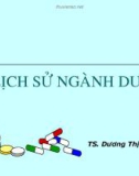 Lịch sử ngành dược