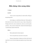 Biến chứng viêm xương chũm