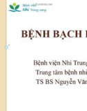 Bài giảng Bệnh bạch hầu - TS.BS Nguyễn Văn Lâm