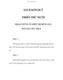 SÁCH KIM QUỸ - THIÊN THỨ MƯỜI - MẠCH CHỨNG VÀ PHÉP TRỊ BỤNG ĐẦY, HÀN SÁN, TÚC THỰC