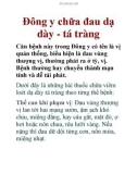 Đông y chữa đau dạ dày - tá tràng