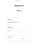 TRILEPTAL (Kỳ 1)