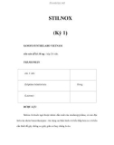 STILNOX (Kỳ 1)