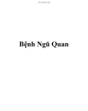 Bệnh Ngũ Quan - Chương I - Bài 1,2,3,4,5