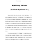 Đại cương Hội Chứng Williams (Williams Syndrome WS)