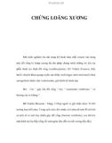 CHỨNG LOÃNG XƯƠNG