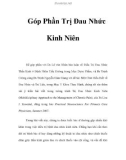 Góp Phần Trị Đau Nhức Kinh Niên