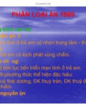 Bài giảng động kinh - Phân loại động kinh part 2