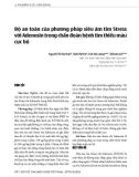 Nghiên cứu lâm sàng: Độ an toàn của phương pháp siêu âm tim Stress với Adenosin trong chẩn đoán bệnh tim thiếu máu cục bộ