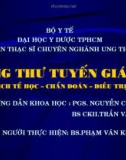 ung thư tuyến giáp