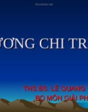 BÀI GIẢNG: XƯƠNG CHI TRÊN