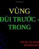 Bài giảng Vùng đùi trước - trong - ThS.BS. Lê Quang Tuyền